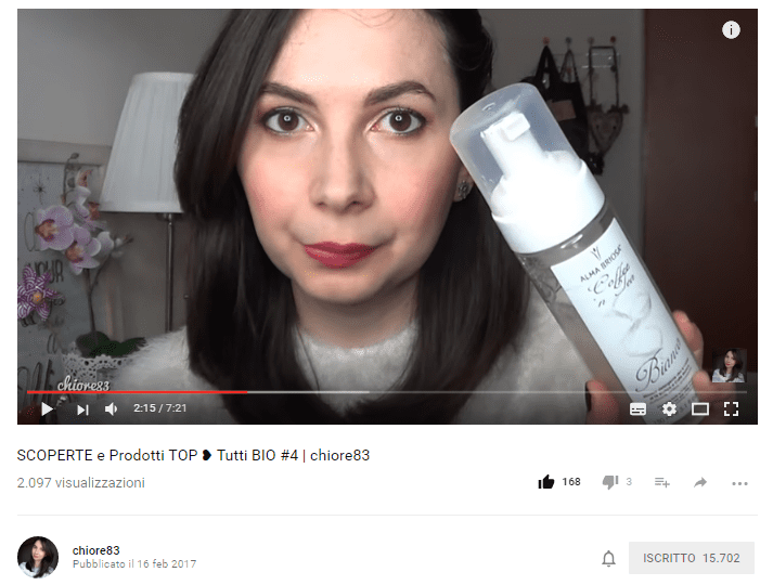 mousse bianco chiore83