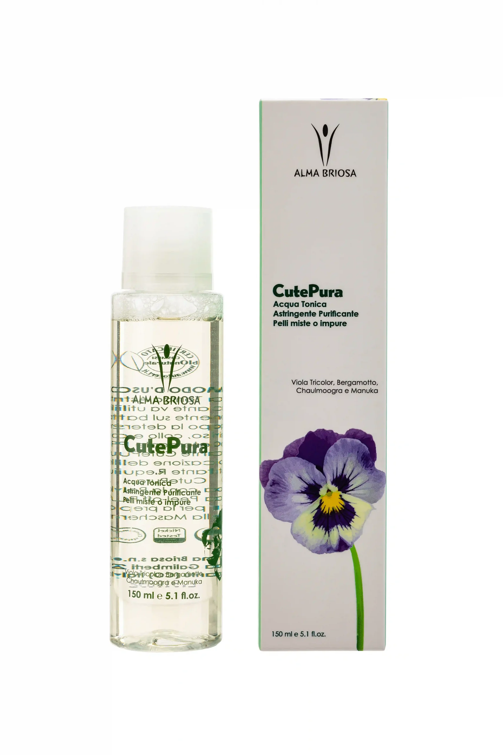 Acqua Tonica Astringente Purificante