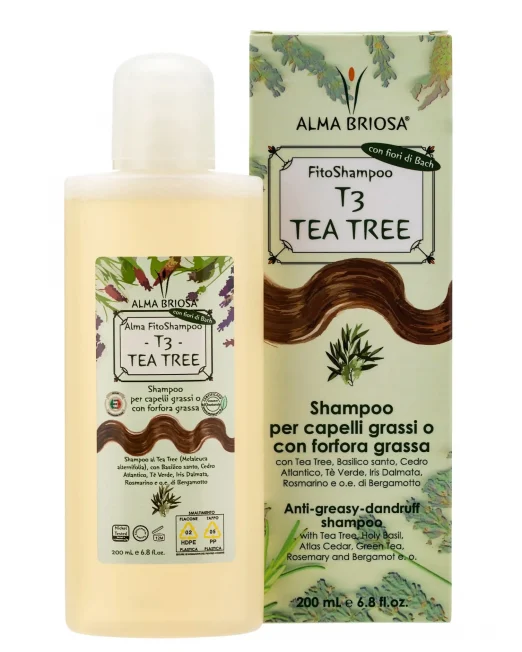 T3 – Tea Tree – Shampoo Forfora Grassa
